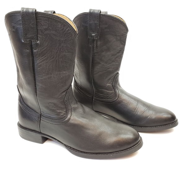 heritage roper western boot